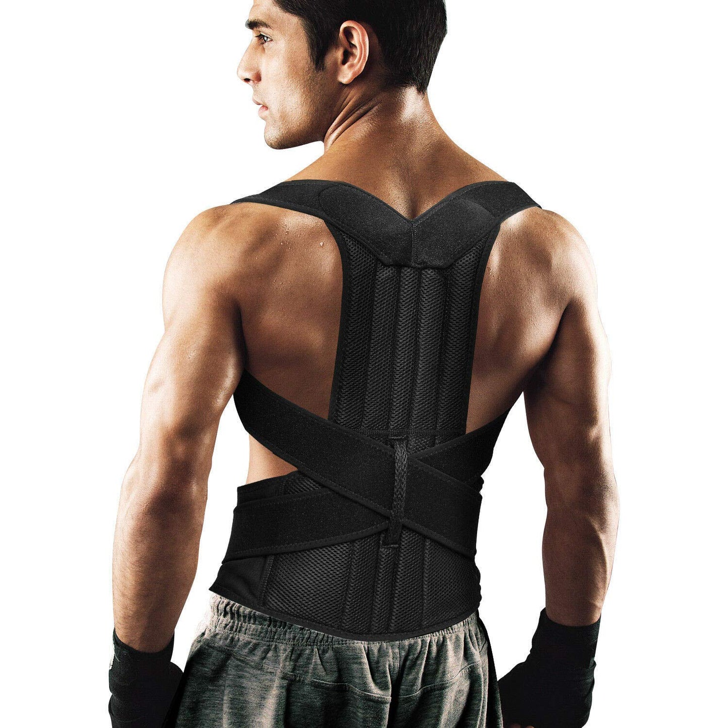 Adjustable Shoulder & Back Alignment Belt – Daily Fit & Posture-Friendly Strap