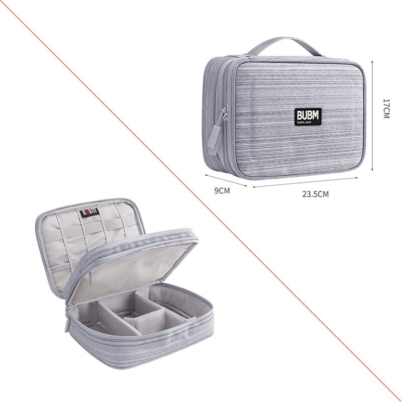 Electronic Gadgets Organizer (Only Black Color)