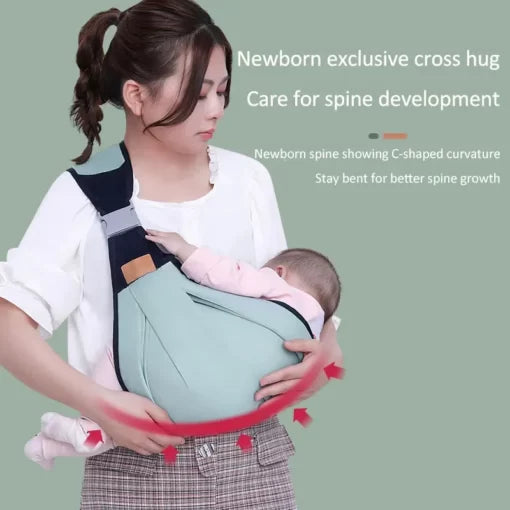 Baby Sling Carrier – Comfortable & Adjustable Infant Hip Seat