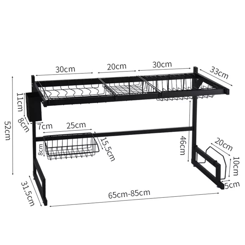 Kitchen Stainless Steel Sink Drain Rack