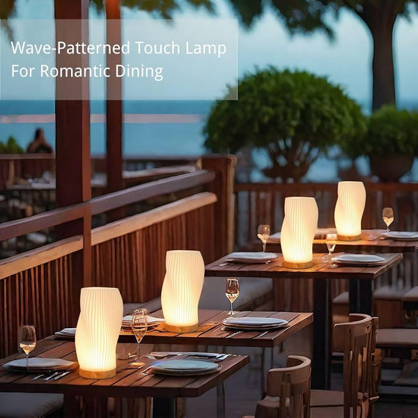 LED Vase Lamp – Decorative Night Table Light