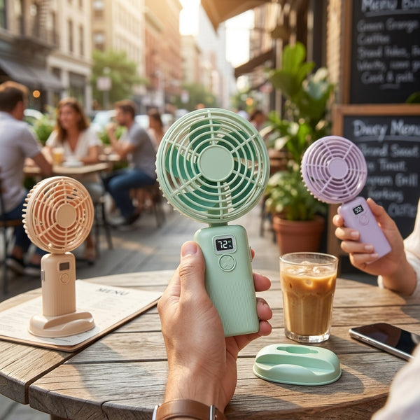 Mini silent USB hand fan - Saadiq.pk