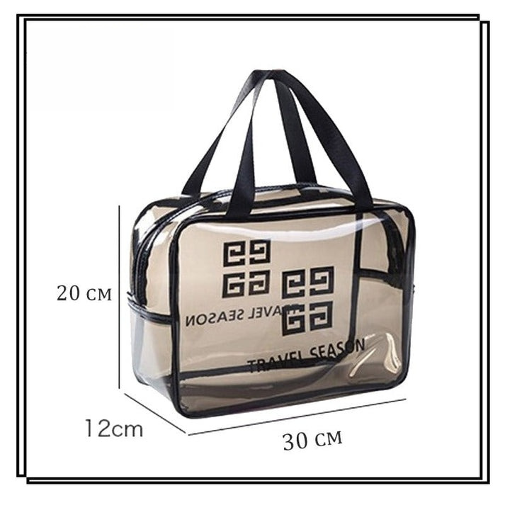 Travel Cosmetic Bag Organizer (Transparent)