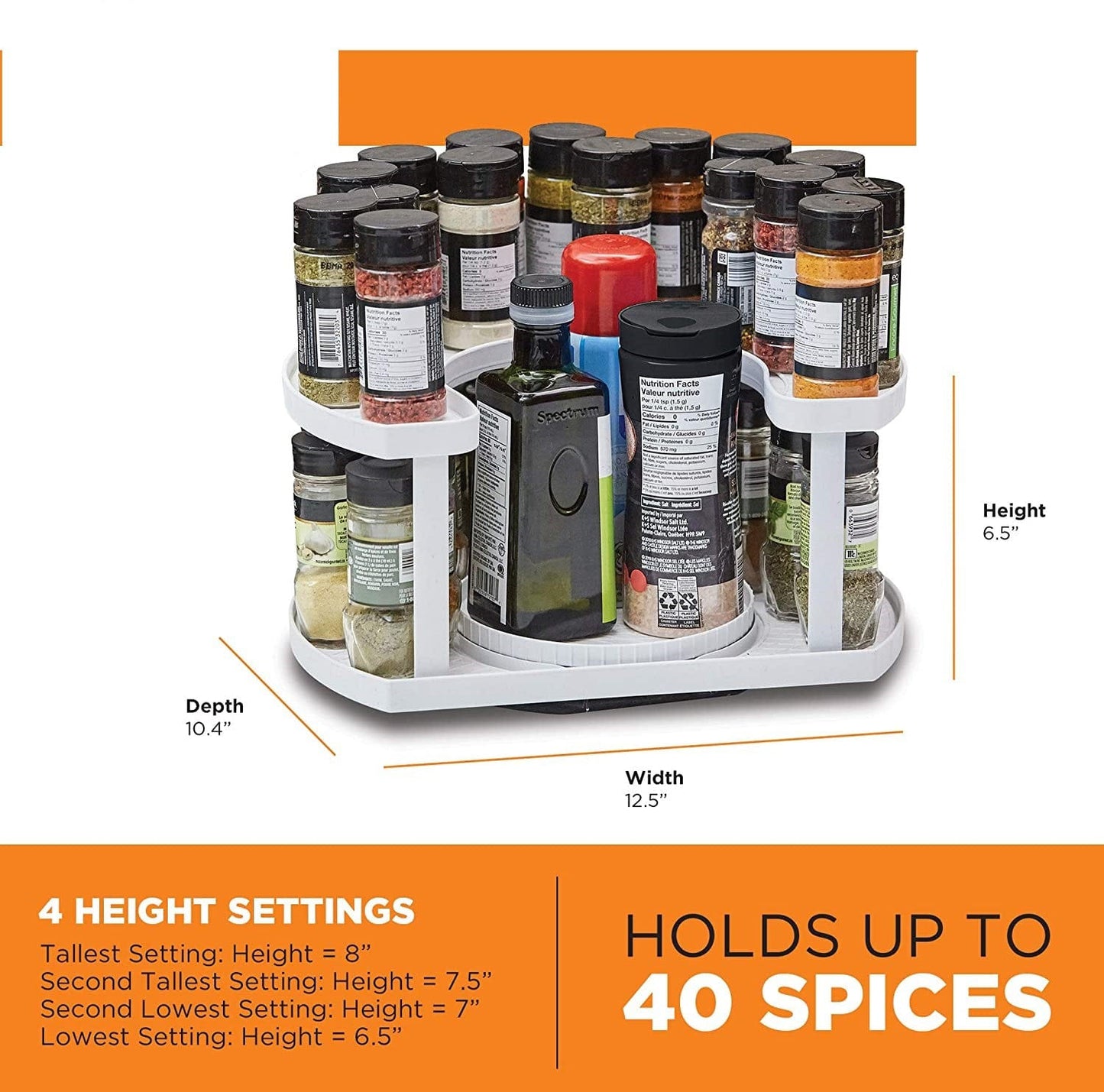 Rotating Spice Rack