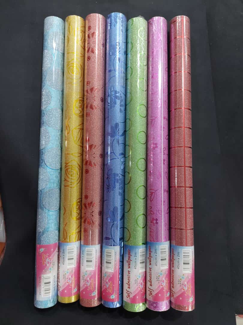 Self-Adhesive Waterproof Wallpaper – PVC Removable Wall & Furniture Cover