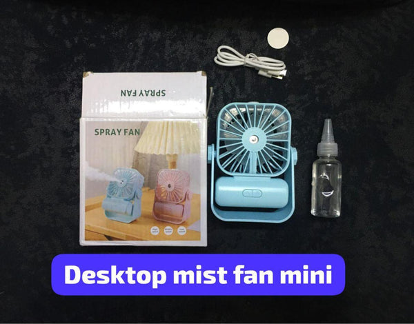 Desktop Mist Fan Portable USB Cooling Fan