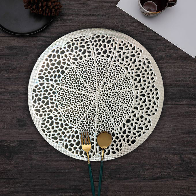 Fancy Dinning Table Mat (Round)