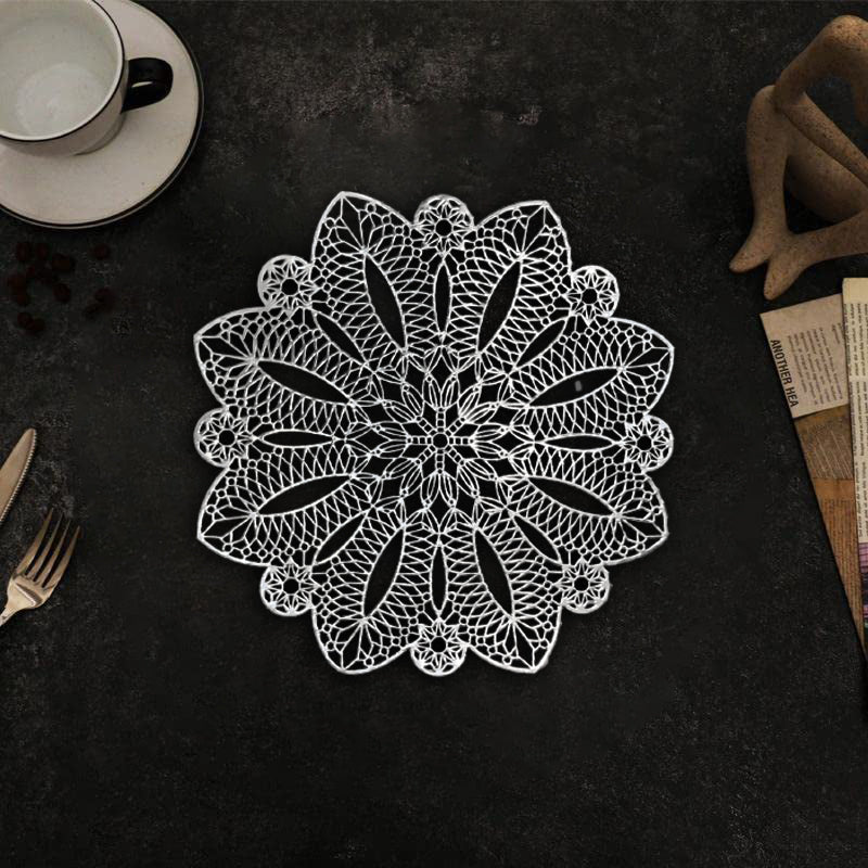 Fancy Dinning Table Mat (Round)