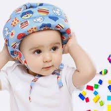 Baby Toddler Anti - Collision Protective Hat – Adjustable Safety Cap - Saadiq.pk