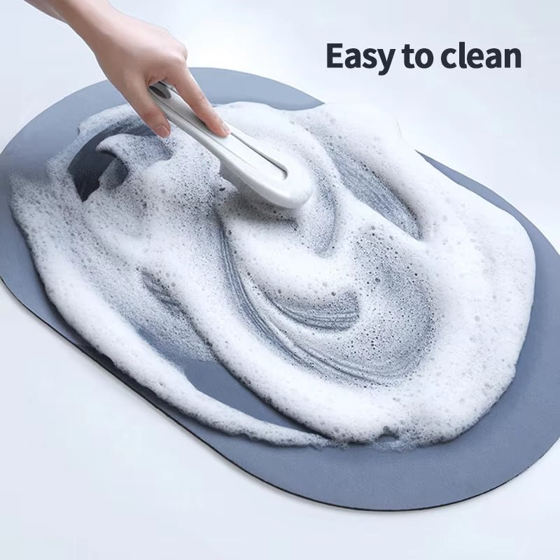 Bath Mat – Water Absorbent & Non - Slip Bathroom Floor Mat - Saadiq.pk