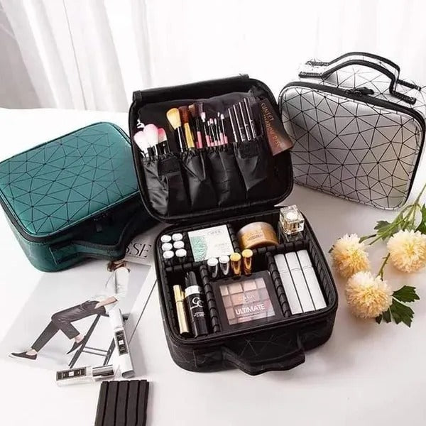 Large Capacity Portable Cosmetic Bag