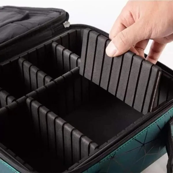 Large Capacity Portable Cosmetic Bag