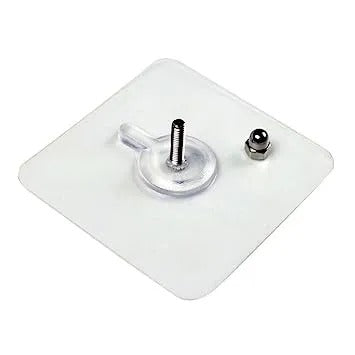 Pack Of 12 Photo Frame Hooks Invisible Stickers