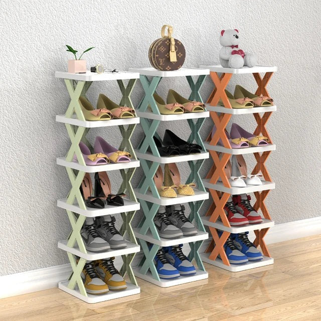 5 Layer Folding Shoe Rack
