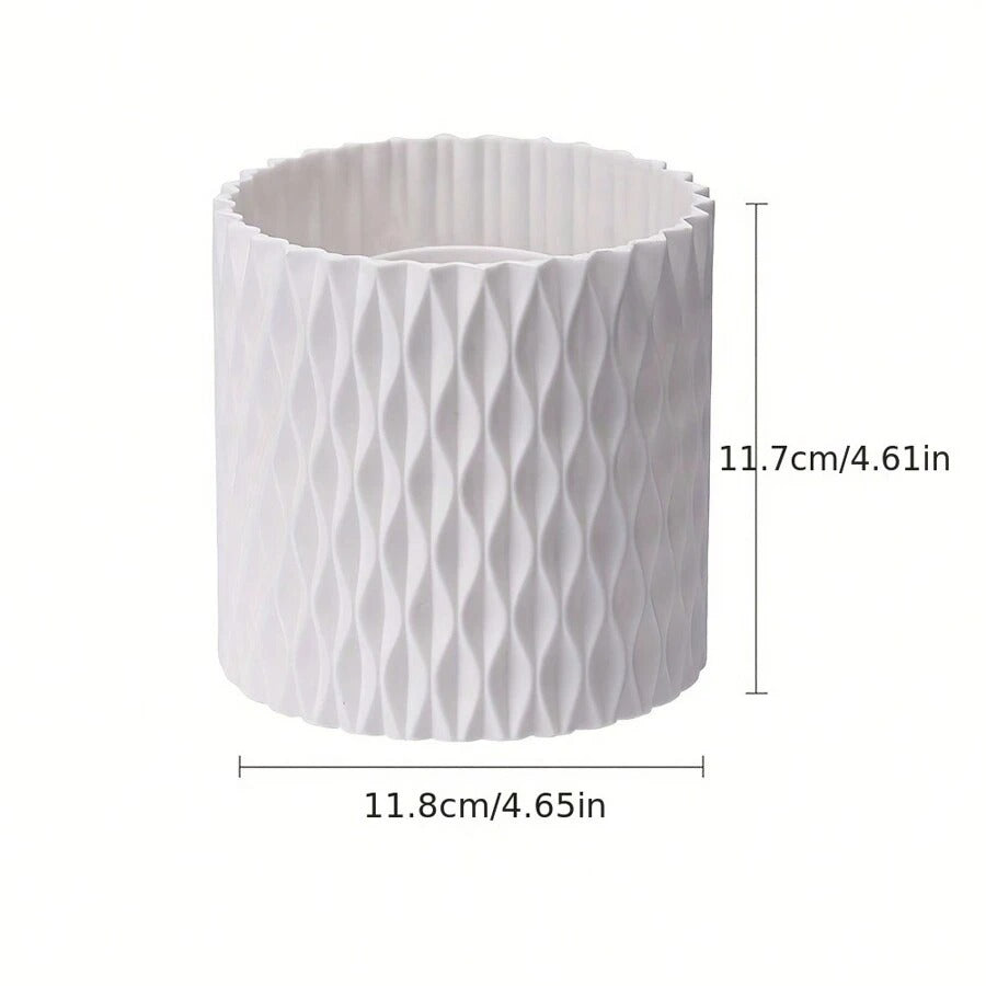 Rotating Cosmetic Brush Organizer – 360° Makeup Storage Holder