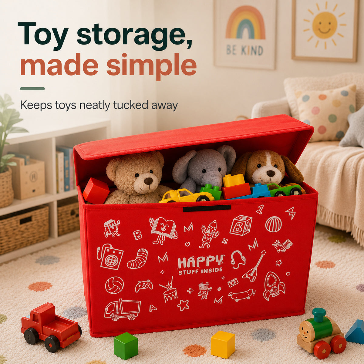 Kids Toy Storage Box – Children's Organizer