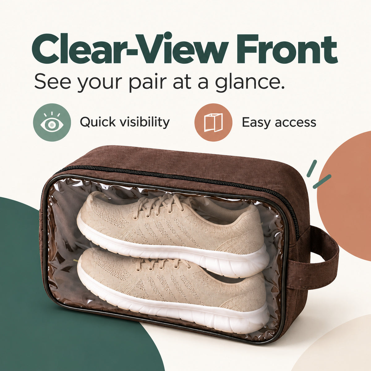Travel Shoe Storage Bag – Portable Shoe Pouch