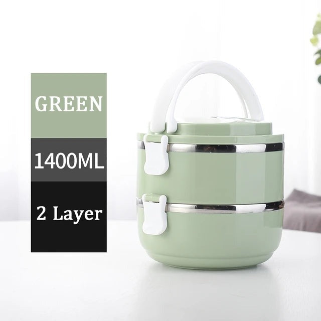 Stainless Steel Layered Lunch Box