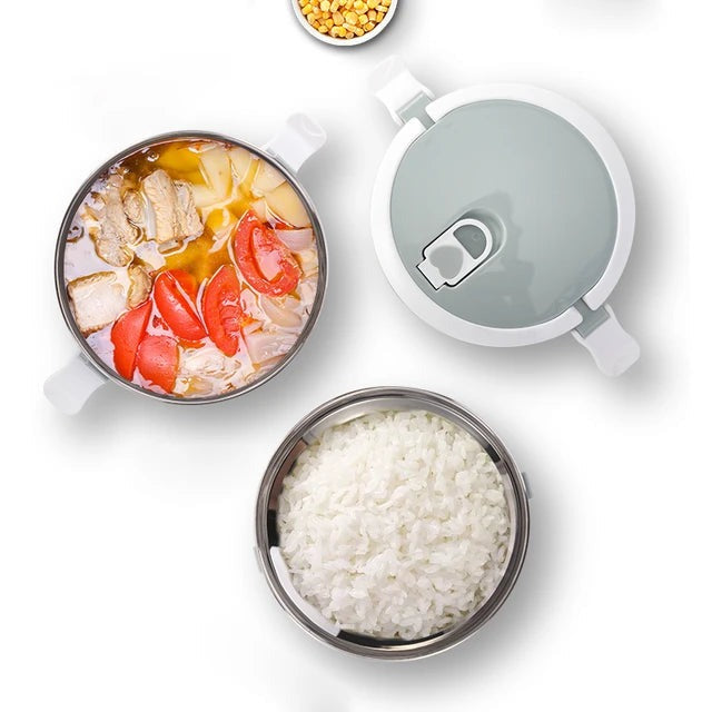 Stainless Steel Layered Lunch Box