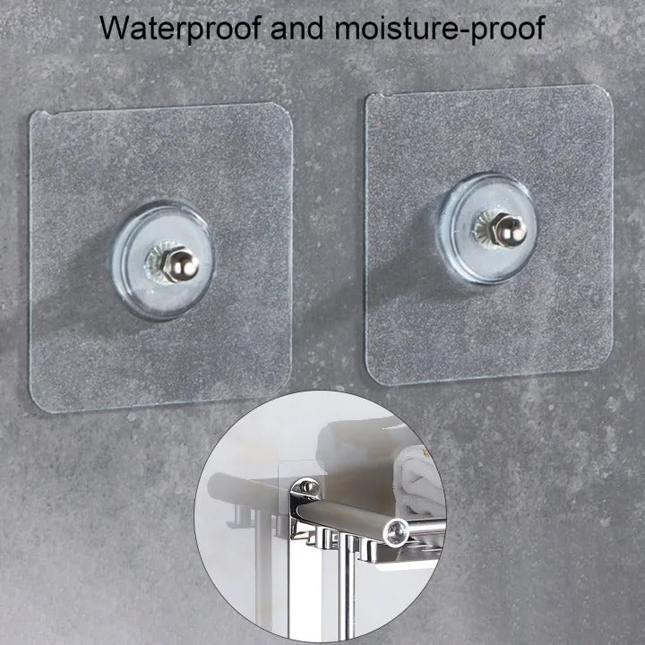 Pack of 12 Photo Frame Hooks – Invisible Wall Stickers