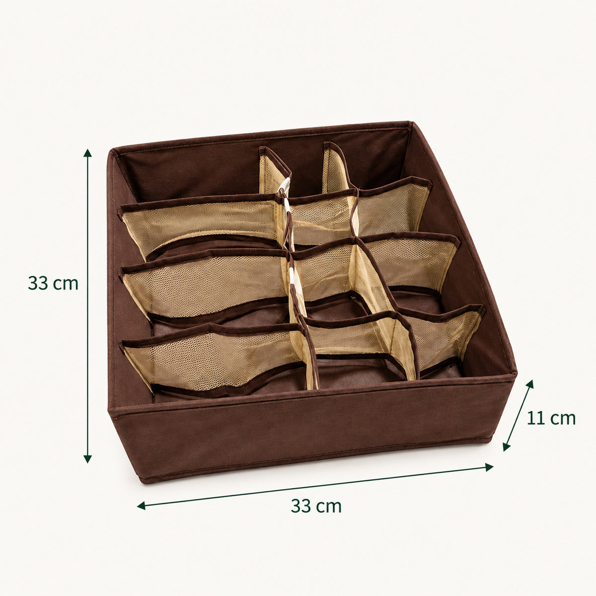 12-Grid Drawer Organizer for Accessories