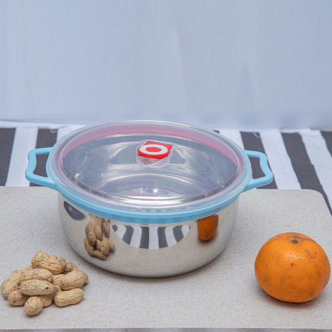 3-Piece Stainless Steel Mixing Bowls – Durable & Multi-Purpose Kitchen Set