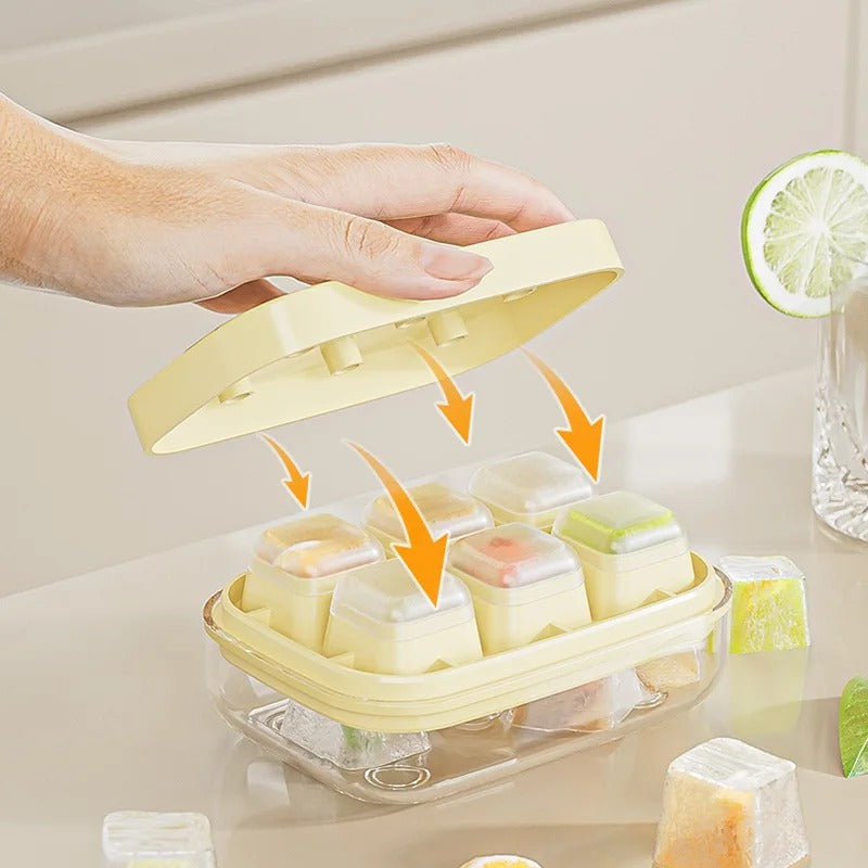6 Grids Ice Tray Mold