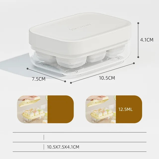 6 Grids Ice Tray Mold