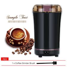 Coffee and Spice Grinder – Stainless Steel Blades & Adjustable Settings