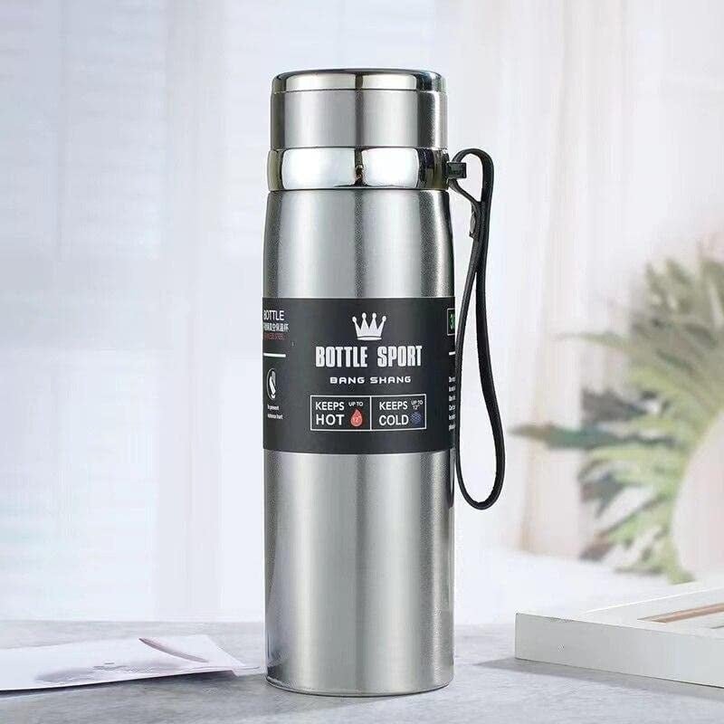 Large Capacity 1000ML Stainless Steel Travel Bottle – Leak‑Proof Thermal Vacuum Flask - Saadiq.pk
