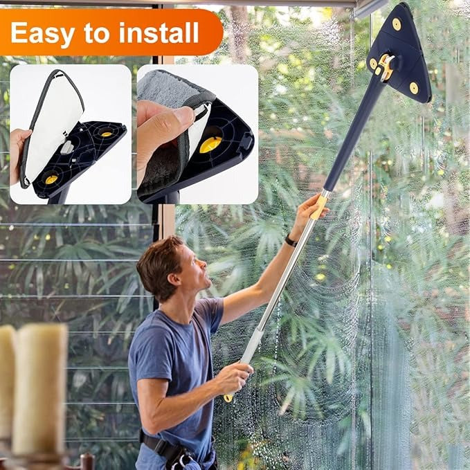 Triangle Mop Replacement Pads Microfiber Mop
