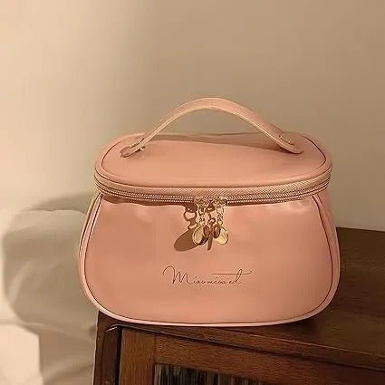 Multifunction Travel Cosmetic Bag – Large Capacity Waterproof Makeup & Toiletry Organizer for Women - Saadiq.pk