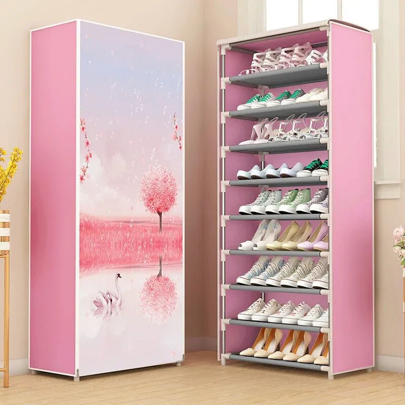 Premium 9 - Tier Shoe Organizer Rack - Saadiq.pk