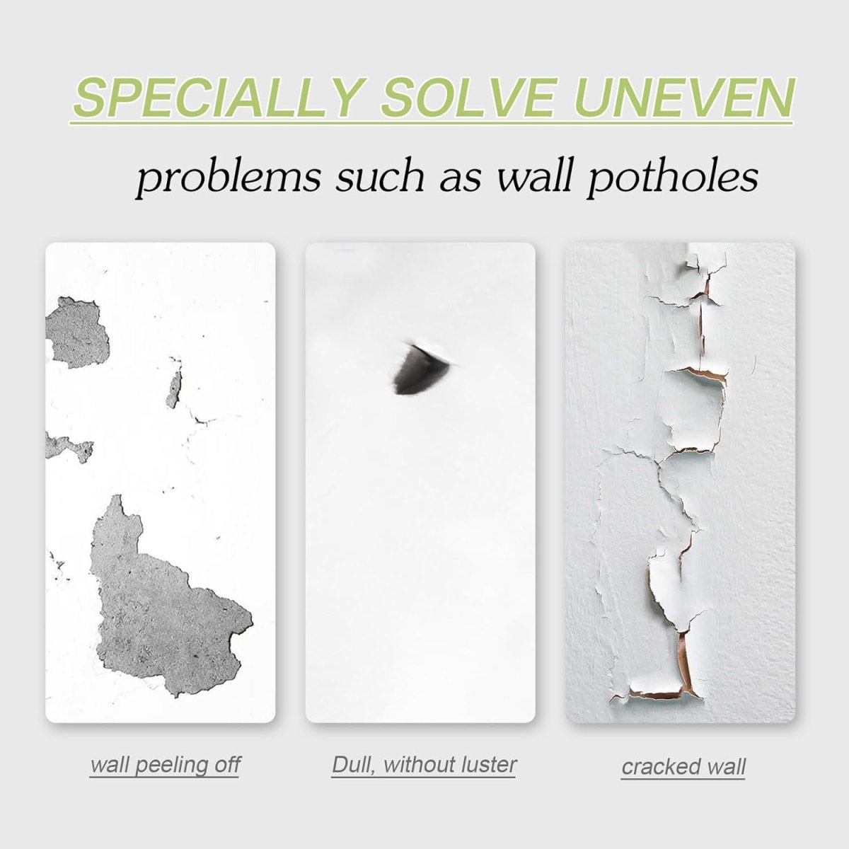 Small Roller Spackle Wall Repair Brush, 2 - in - 1 Small Rolling Brush Wall Paint Repair Tool, Quick Drying and Waterproof Wall Roller Paint Repair Paste for Living Room, Bedroom, Bathroom - Saadiq.pk