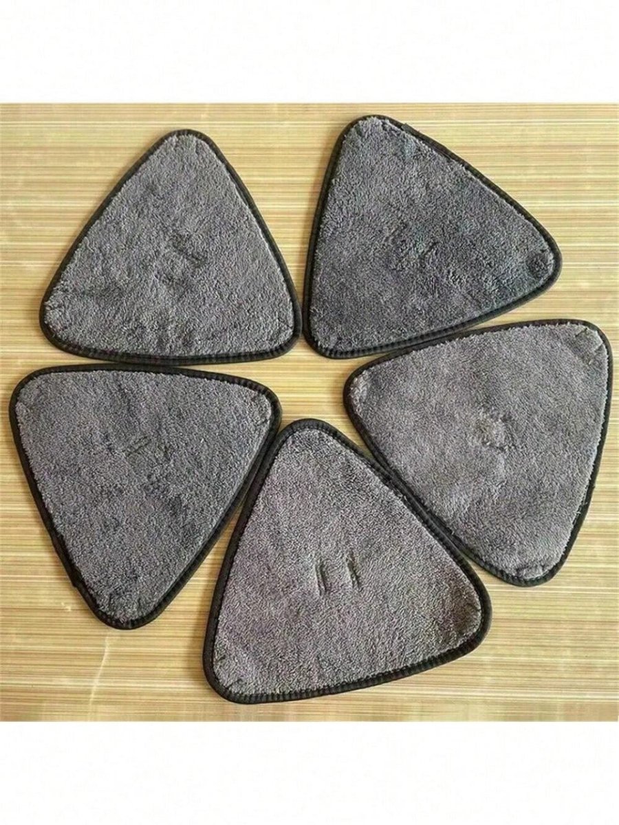 Triangle Mop Replacement Pads – Washable Microfiber Cleaning Pads - Saadiq.pk
