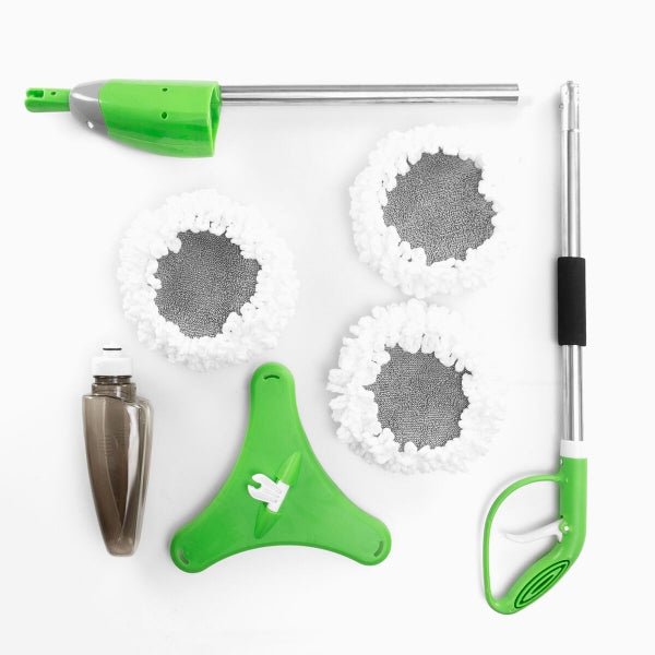 Triple Dust Mop With Spray Holder - Saadiq.pk