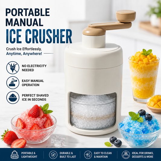 Portable Manual Ice Crusher