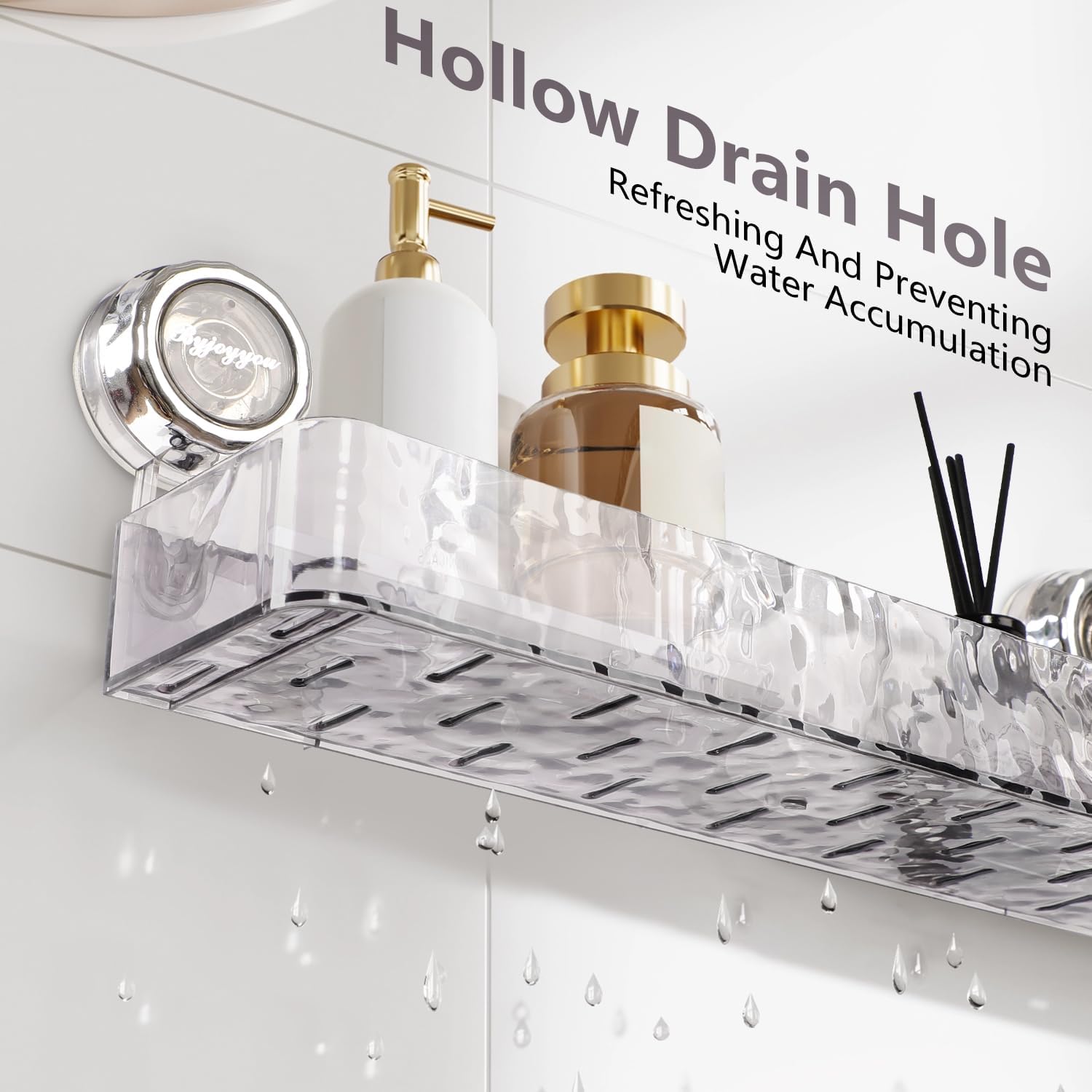 Suction cup shower storage rack - Saadiq.pk