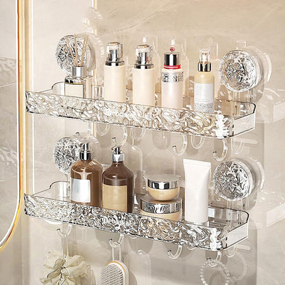 Bathroom storage shelf with hooks - buy in Pakistan