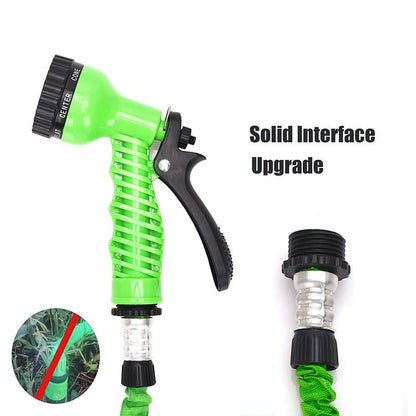 100 - Foot Expandable Magic Hose Pipe with Multifunction Spray Nozzle - Saadiq.pk