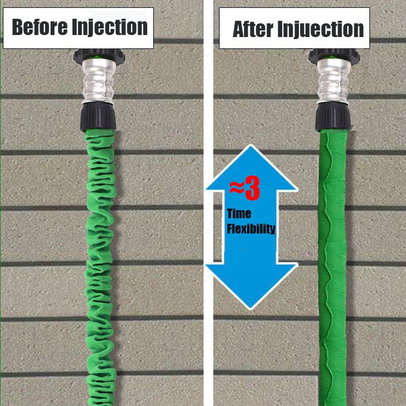 100 - Foot Expandable Magic Hose Pipe with Multifunction Spray Nozzle - Saadiq.pk