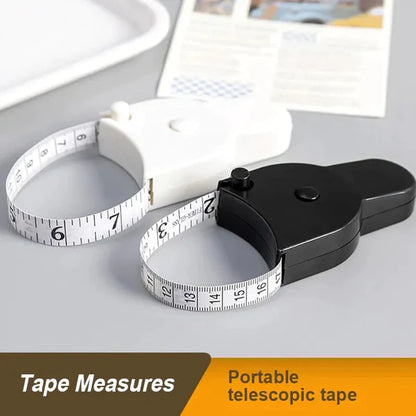 Retractable Body Measuring Tape | Portable Tape for Body, Waist & Fitness Tracking