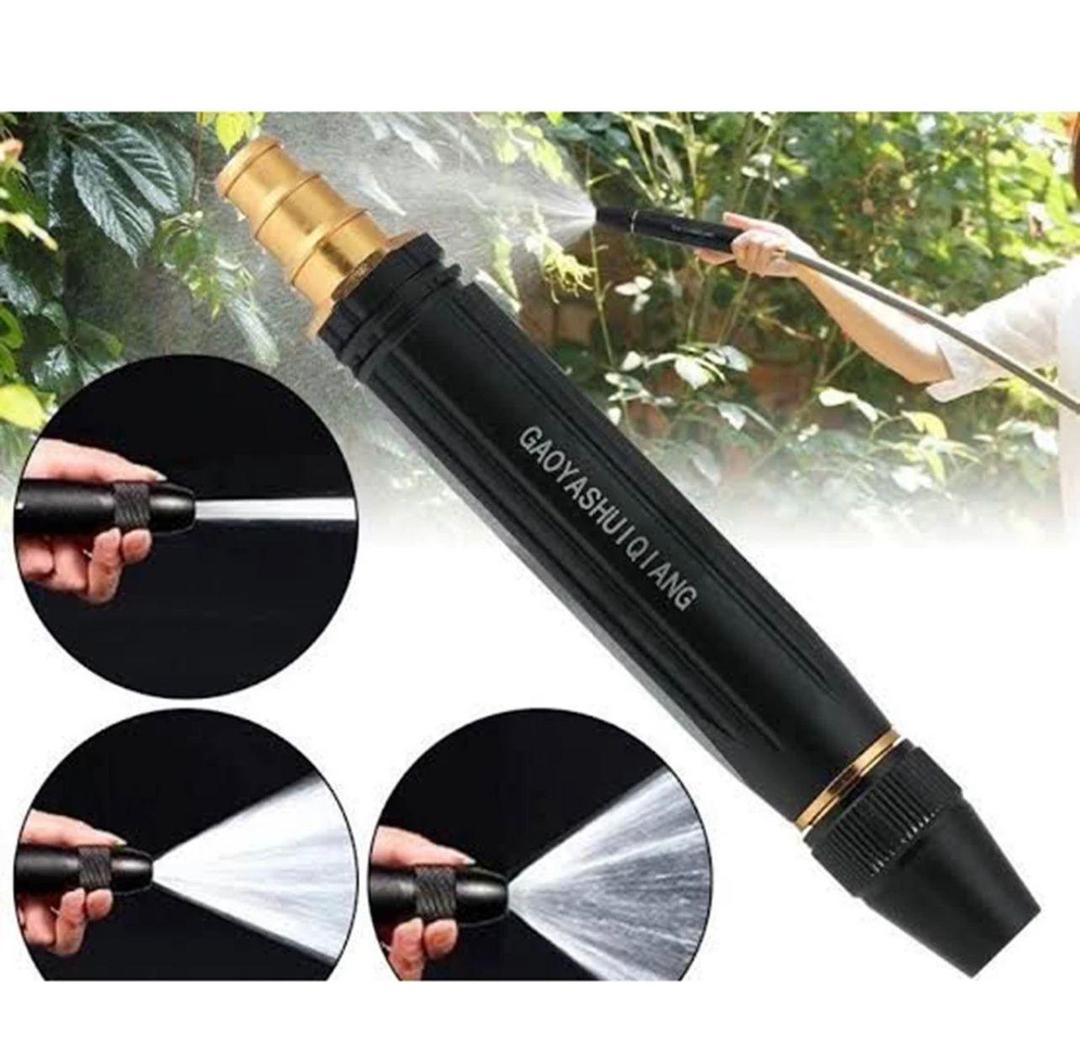 High Pressure Metal Water Spray Nozzle for Garden Hose