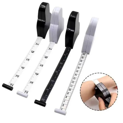 150cm / 60 Inch Self‑Lock Body Measuring Tape – Retractable Tailor & Fitness Measurement Tool - Saadiq.pk