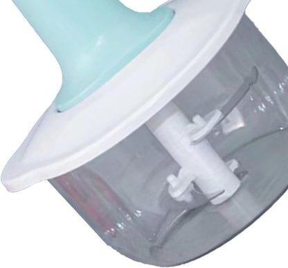 1.5L Hand Manual Food Chopper – Easy & Quick Vegetable Cutter - Saadiq.pk