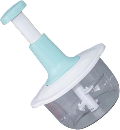 1.5L Hand Manual Food Chopper – Easy & Quick Vegetable Cutter - Saadiq.pk