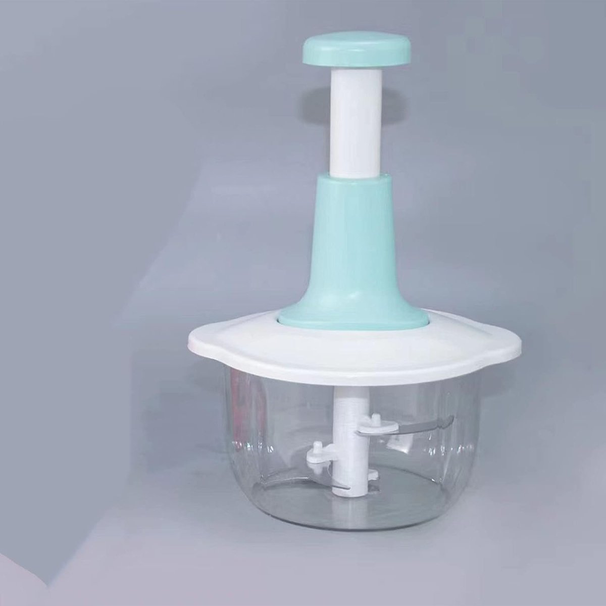 1.5L Hand Manual Food Chopper – Easy & Quick Vegetable Cutter - Saadiq.pk