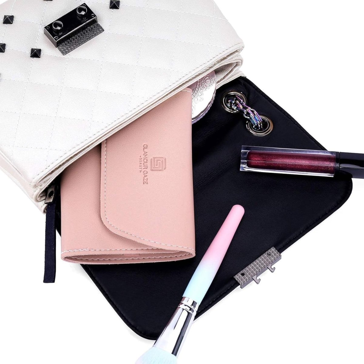 16 - Piece Manicure & Pedicure Nail Kit | Professional Grooming Set with Leather Case | Nail Clippers, Cuticle Tools & More - Saadiq.pk