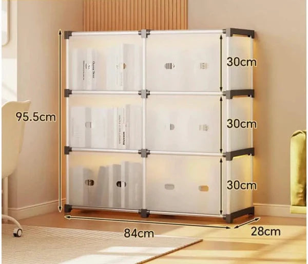 Dustproof Wardrobe & Book Storage Organizer