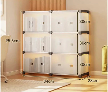 Dustproof Wardrobe & Book Storage Organizer